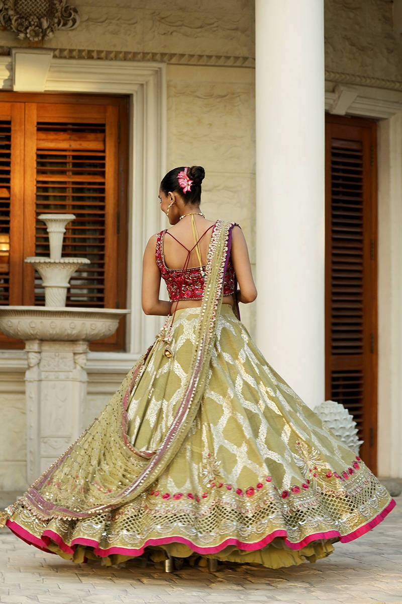 Picture of Fh Mehndi Lehnga
