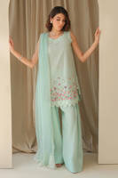 Picture of Aqua June with Dupatta and Shalwar