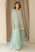 Picture of Aqua June with Dupatta and Shalwar