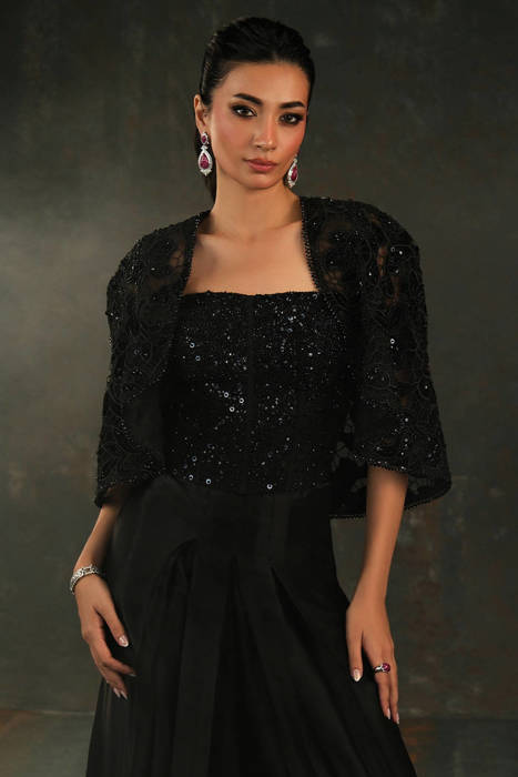 Obsidian Jacket,  Bustier and Skirt Pants