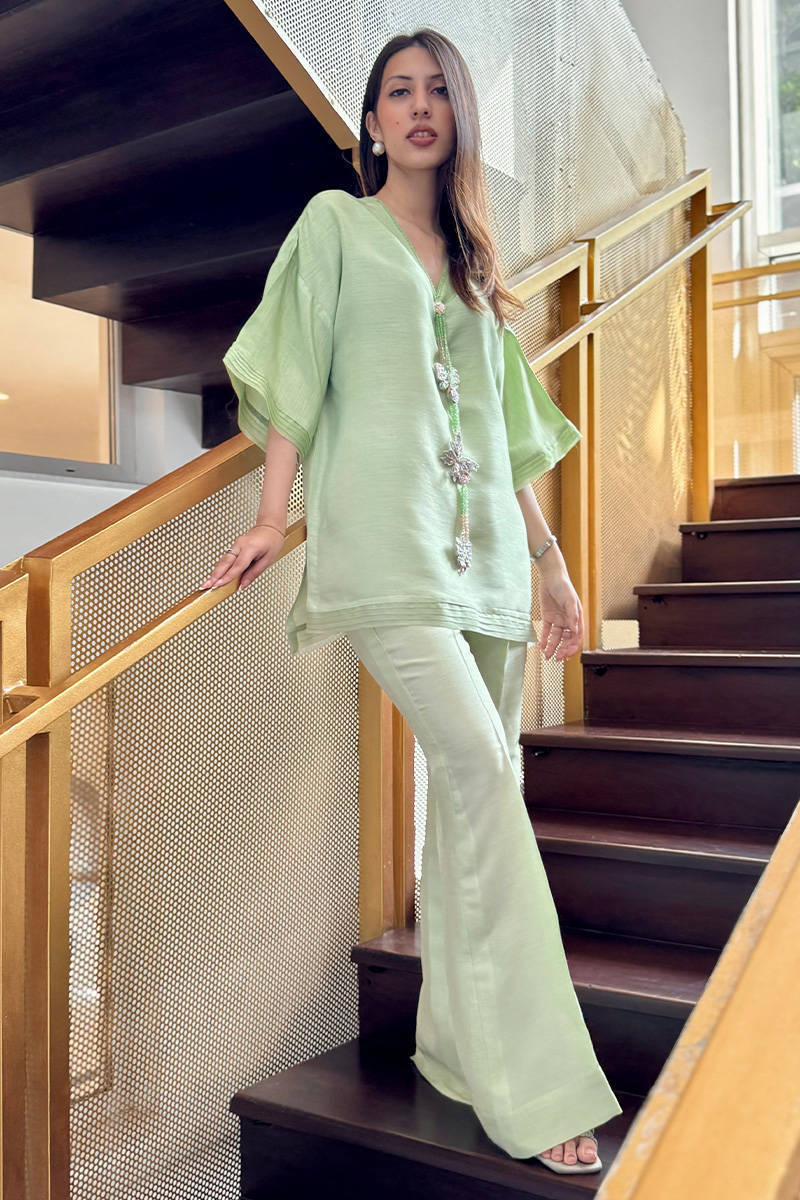 Picture of Green Butterfly Coord Set