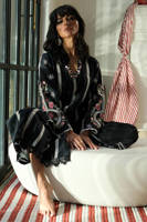 Picture of Black Rose Shirt with Pants