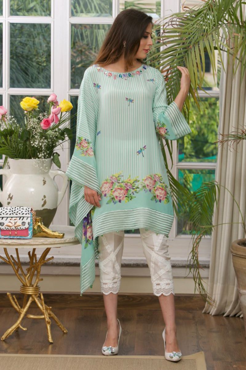 Picture of Parrots and gems (digitally printed)