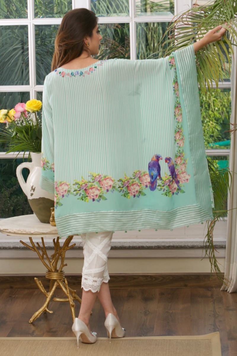 Picture of Parrots and gems (digitally printed)