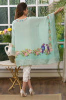 Picture of Parrots and gems (digitally printed)