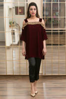 Picture of Champagne crystal off shoulder