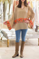 Picture of Shawl shirt (fawn)