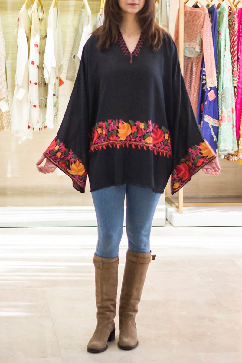 Picture of Shawl shirt (black)