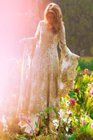 Picture of Lace bridal on chantilly