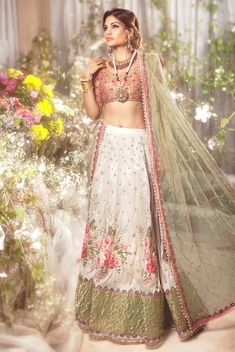 Picture of Vintage rose lehnga set