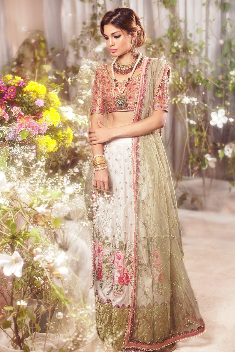 Picture of Vintage rose lehnga set