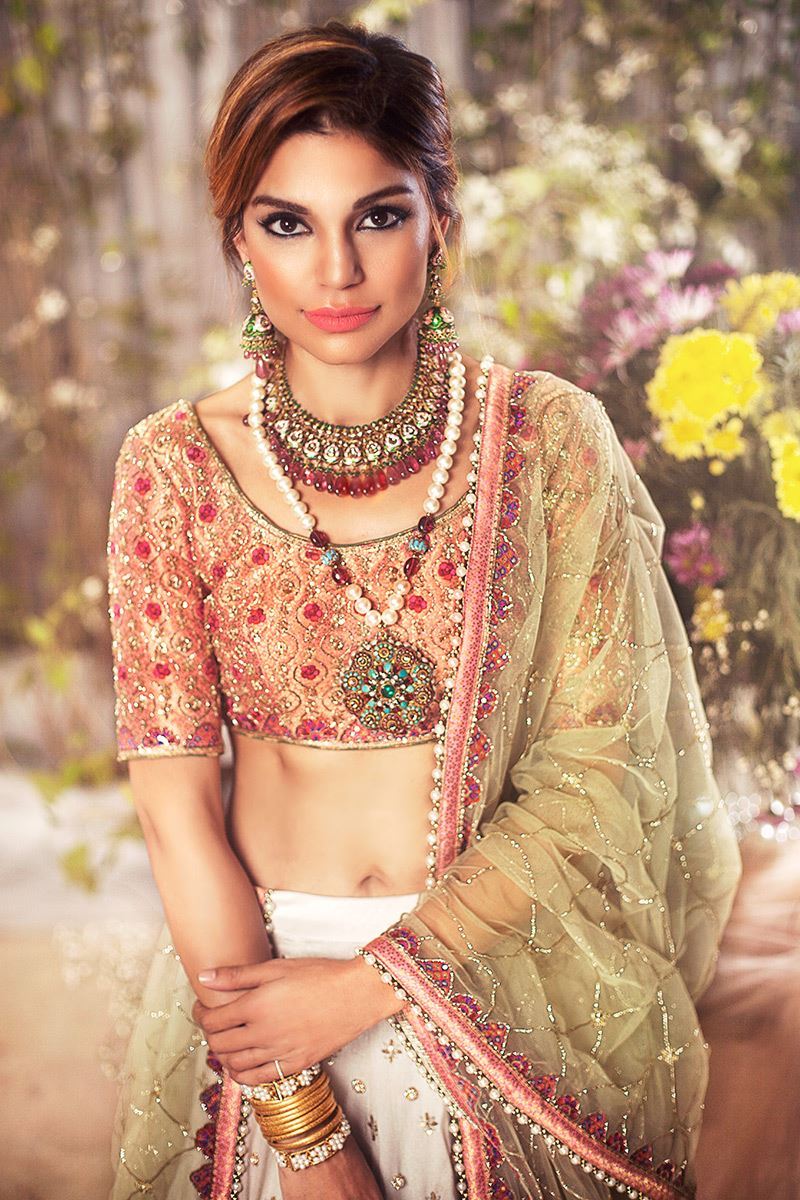 Picture of Vintage rose lehnga set