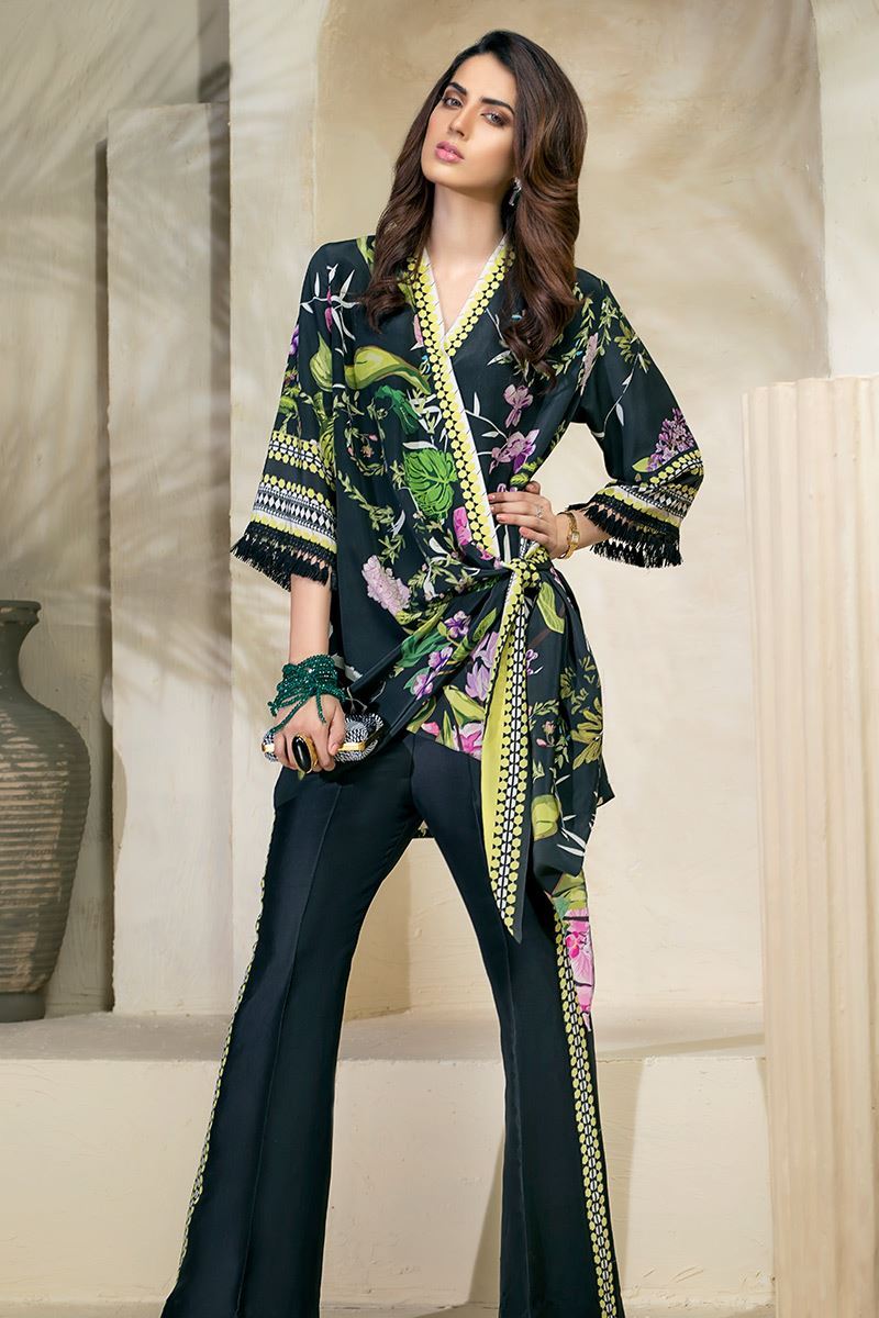 Picture of Japanese garden (black)