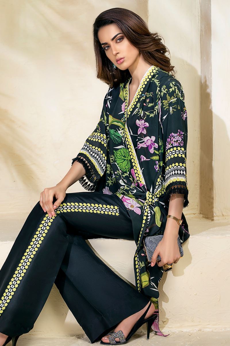 Picture of Japanese garden (black)