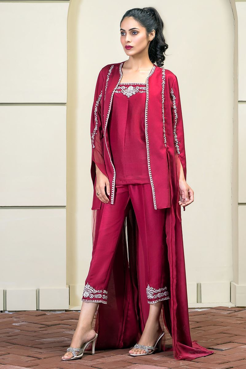 Picture of EMBROIDERED LUXE JACKET FULL SET