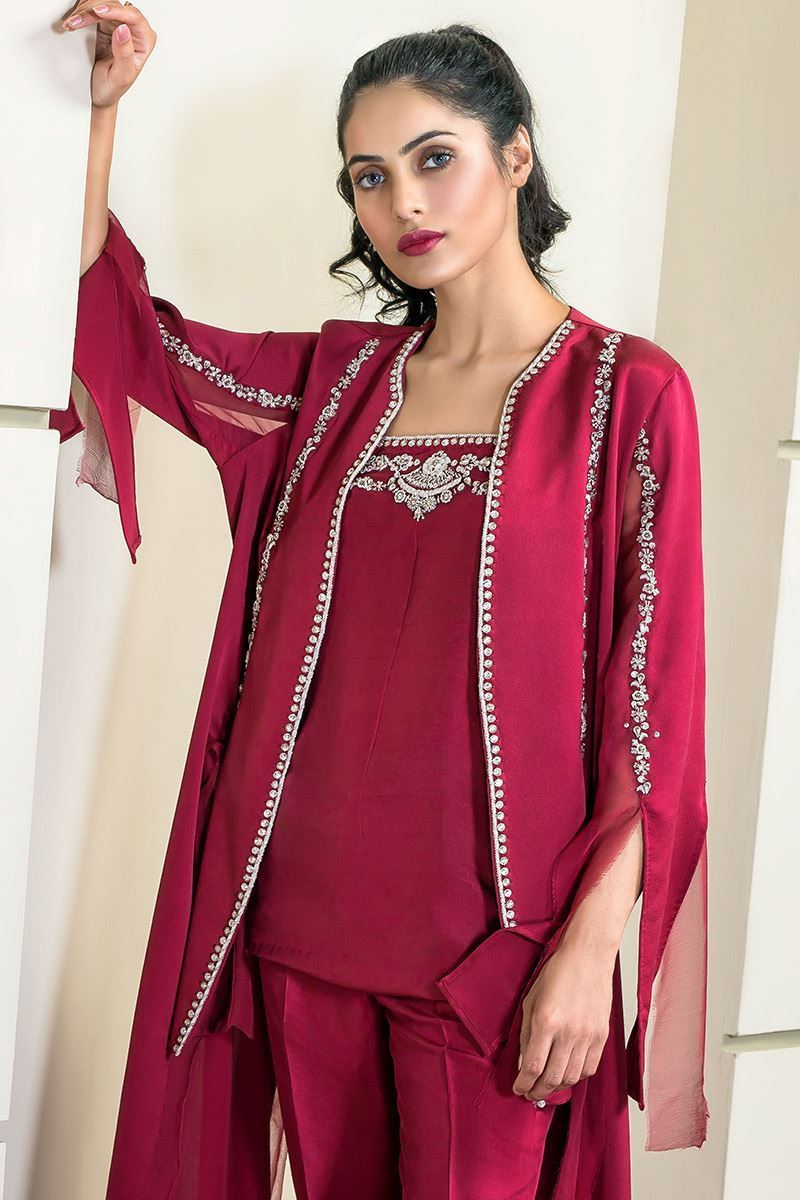 Picture of EMBROIDERED LUXE JACKET FULL SET