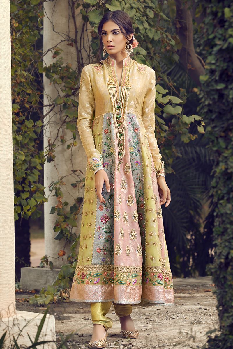 Picture of Pastel peshwas with pants