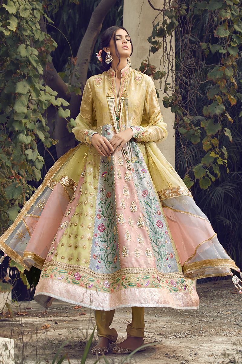 Picture of Pastel peshwas with pants