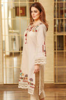 Picture of Floral aztec jute