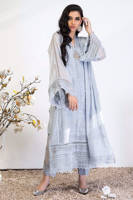 Picture of Cotton net chikankari