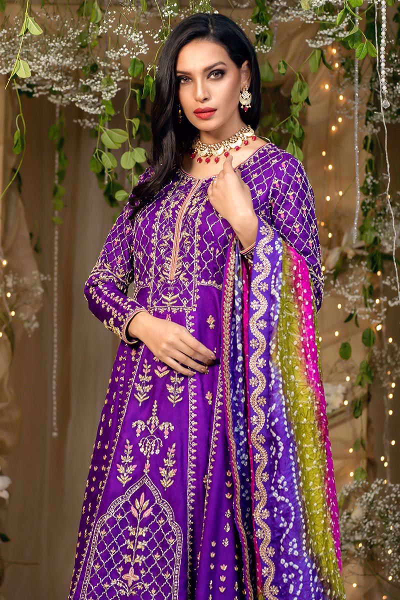 Picture of Purple peshwas with pants