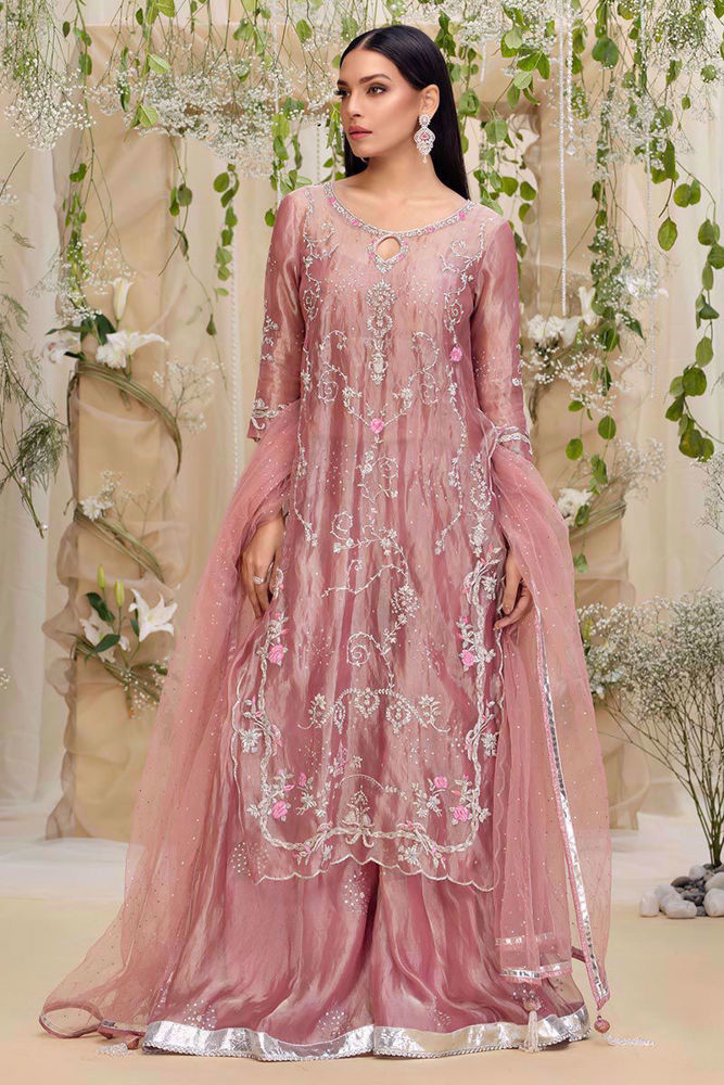 Picture of Frosty silver on tissue