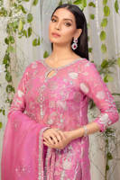 Picture of Frosty silver on embossed tissue