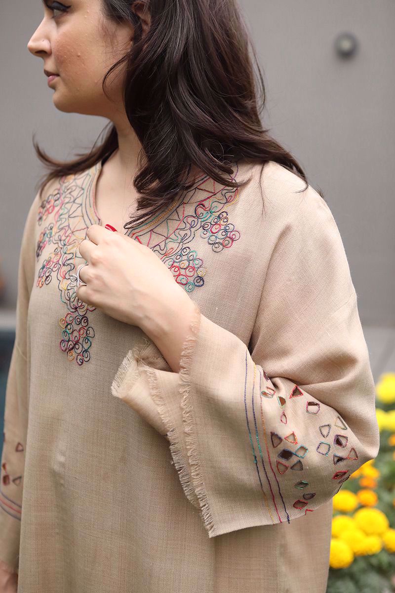 Picture of Multi shawl shirt