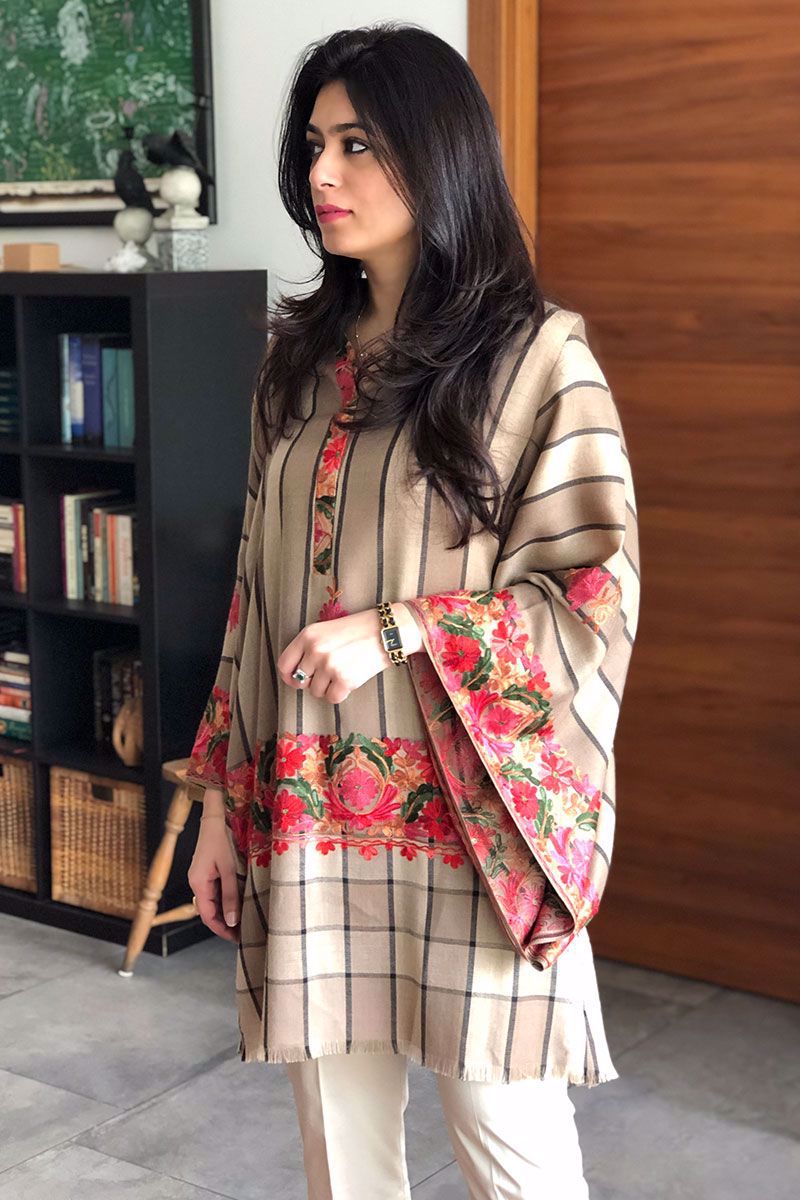 Picture of Stripe Shawl Shirt