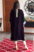 Picture of Plain Velvet Kaftan