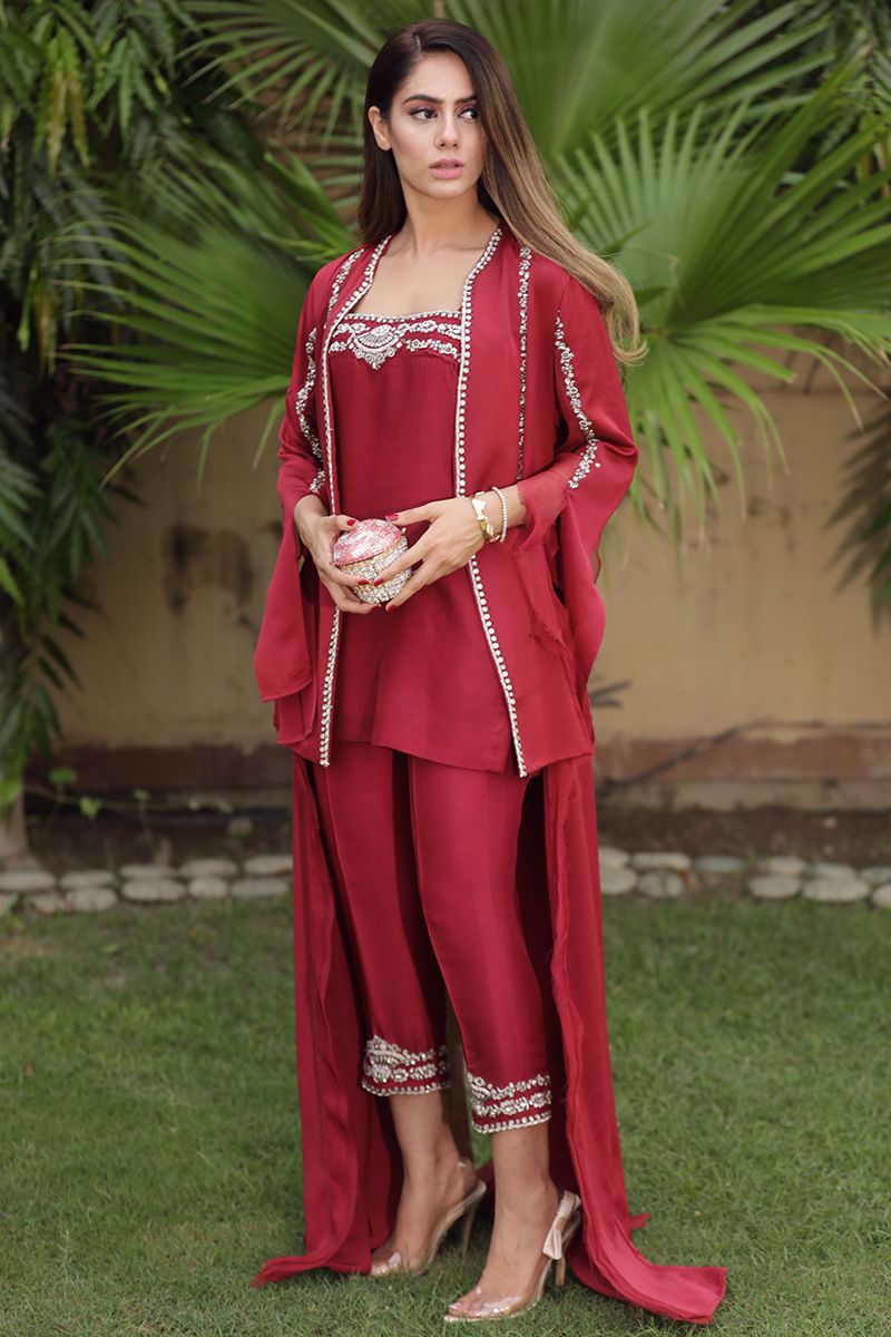 Picture of EMBROIDERED LUXE JACKET FULL SET