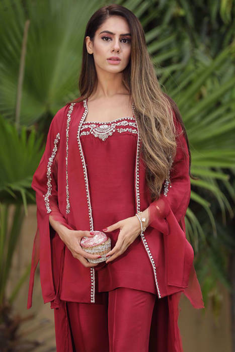 EMBROIDERED LUXE JACKET FULL SET