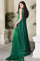 Picture of Embroidered silk gown