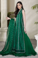 Picture of Embroidered silk gown