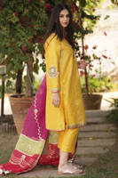Picture of Yellow Gota Shirt with pants