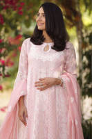 Picture of Chikankari angarkha  with dupatta