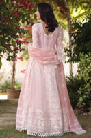 Picture of Chikankari angarkha  with dupatta