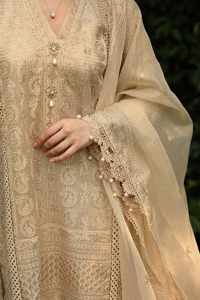 Picture of Chikankari Gold with Dupatta
