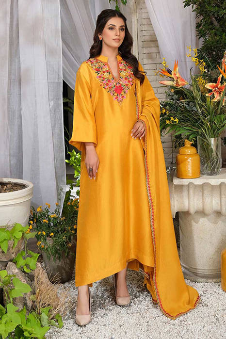 Picture of Kashmiri silk with pants