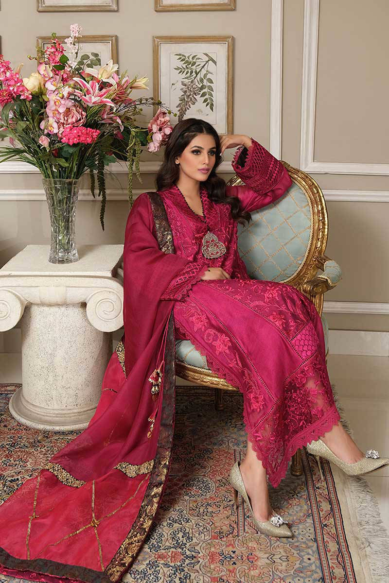 Picture of Magenta with Pants