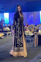 Picture of Velvet Gown and Lehnga