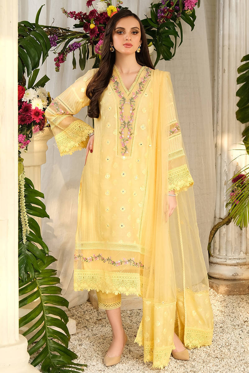 Picture of Mirror Lemon Rose with Slip and Pants