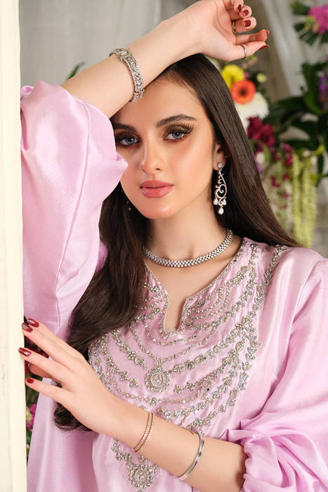 Crystal Lilac with Pants