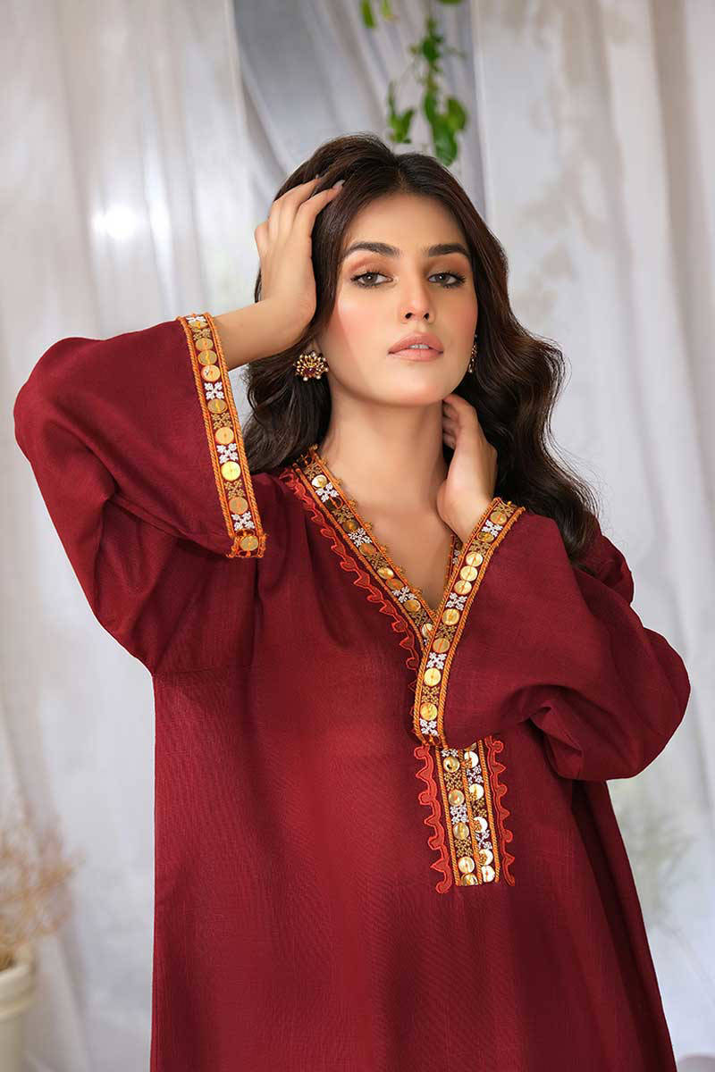 Picture of Rustic Maroon With Pants