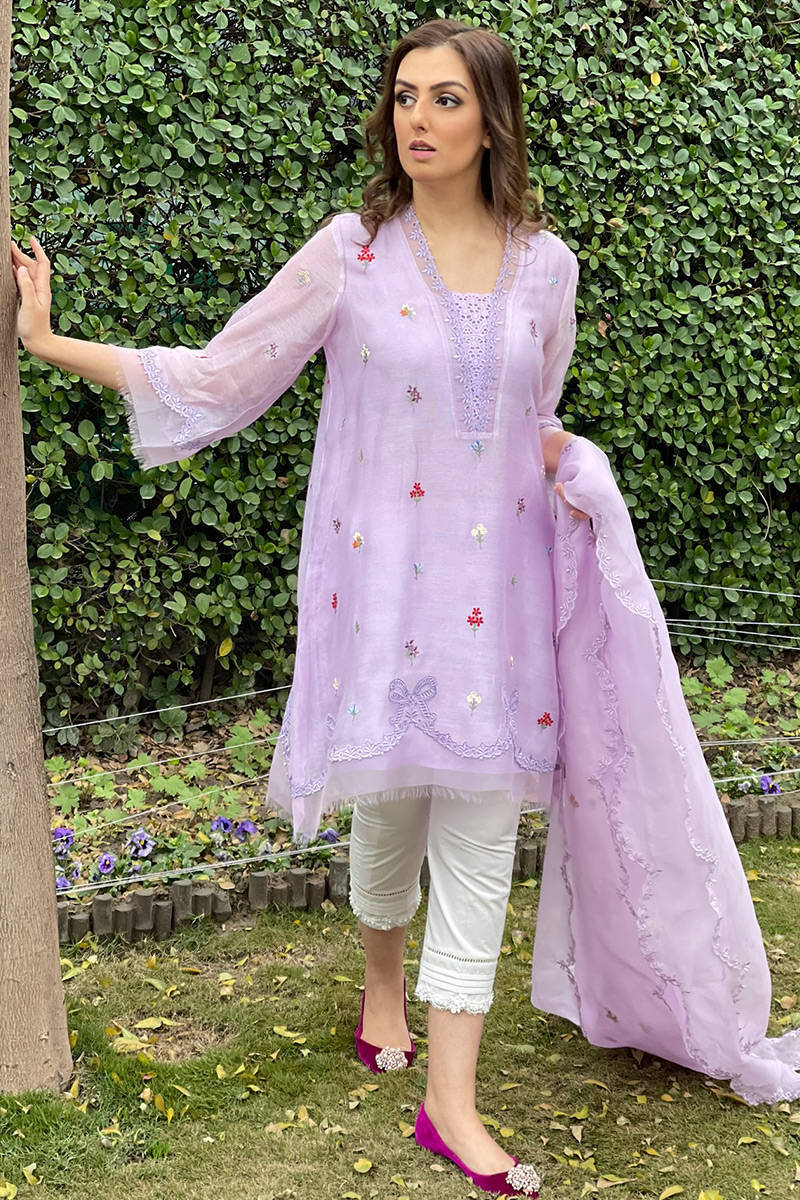 Picture of Multi Bow Lilac With Slip