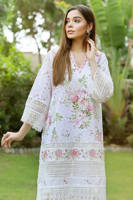 Picture of Pink Floral Chikan