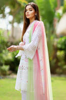 Picture of Pink Floral Chikan