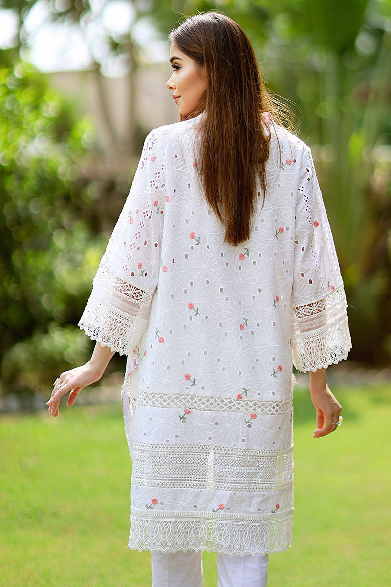 Picture of Pink Floral Chikan