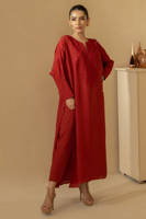 Picture of Rust silk with pants