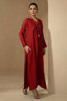 Picture of Rust silk with pants